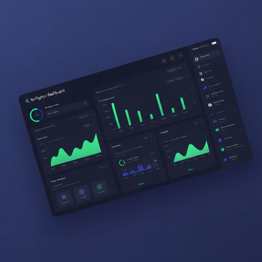 ARTIFICIUM software development dashboard showing AI-powered analytics and project management tools